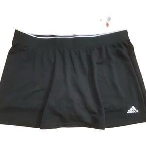 Adidas Women’s Black Athletic Skort Aeroready New Size XL climacool
